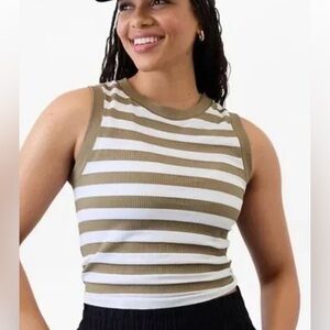 Athleta Renewed Seamless Ribbed Muscle Tee